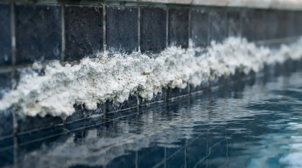 Calcariono Azulejo Da Piscina | Start Piscinas - Limpeza e Manutenção de Piscinas em São Paulo
