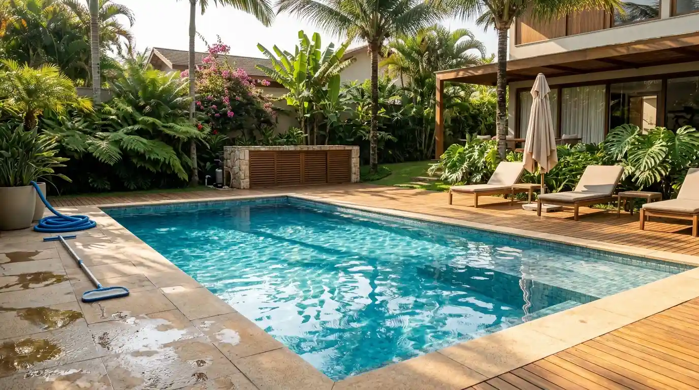 Pisicna Tratada Pronta Para O Verao | Start Piscinas - Limpeza e Manutenção de Piscinas em São Paulo